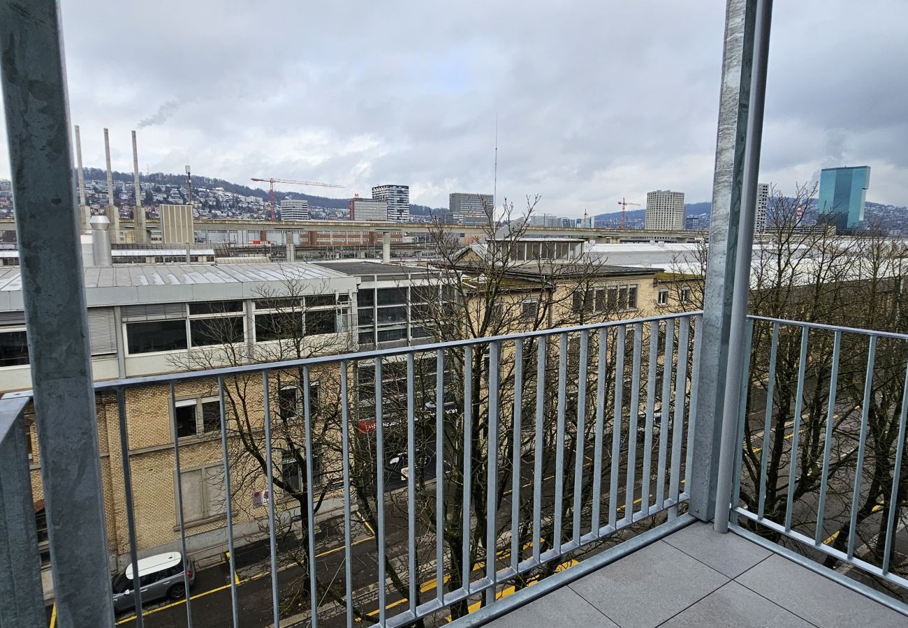 Ferienwohnung in Zürich - ZH Blue 4 - Letzigrund HITrental Apartment