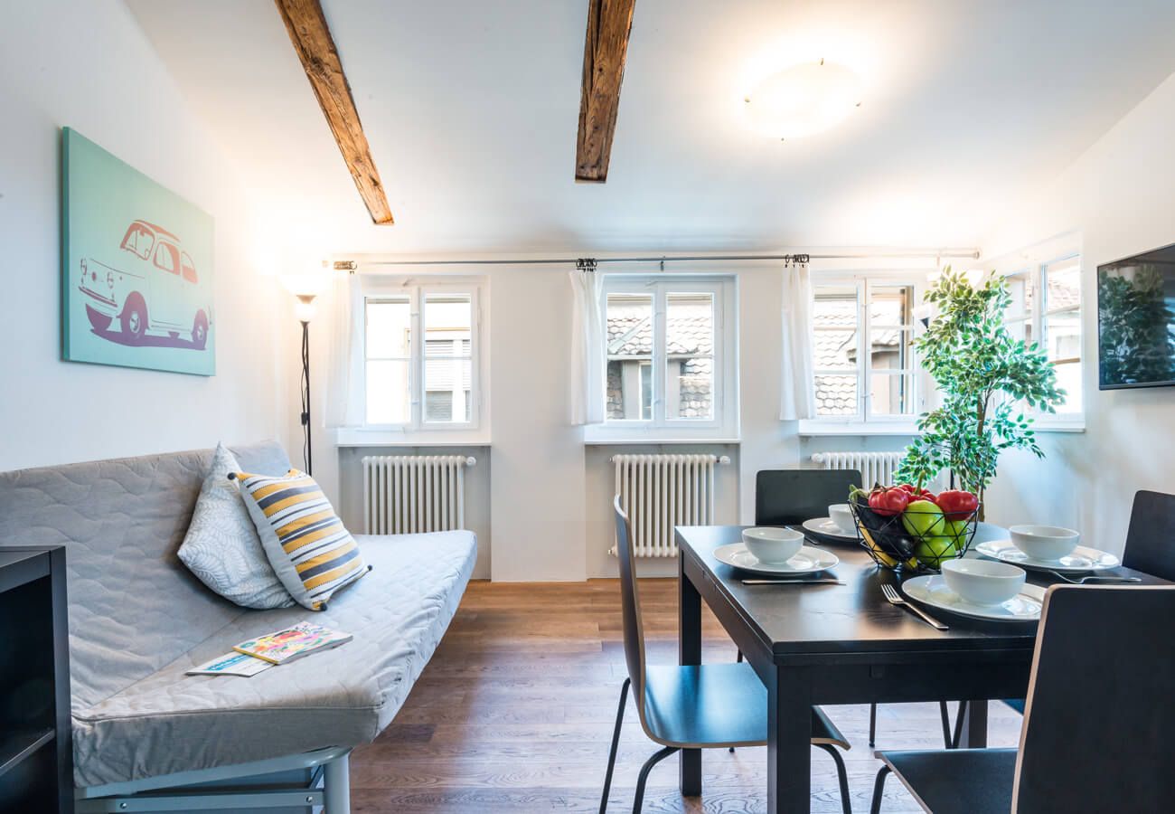 Ferienwohnung in Zürich - ZH Maisonette 4 - HITrental Schmidgasse Apartment